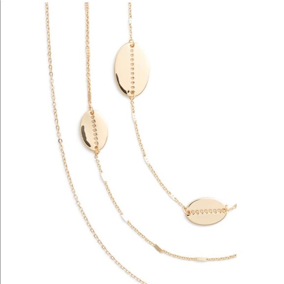 Halogen Cutout Oval Station Multistrand Necklace - Picture 2 of 6